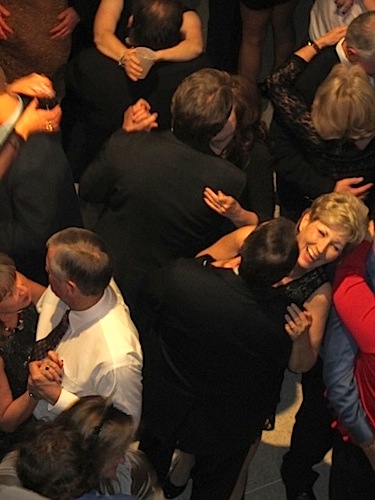 close-dancers And the dance floor stayed full.