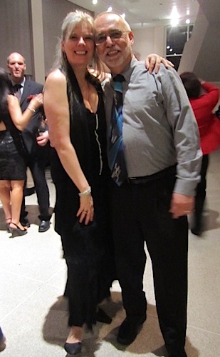 gillinghams Radio guy Terry Gillingham and his wife, Antje