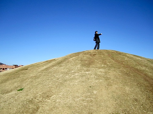 katie-on-hill Queen of the hill!