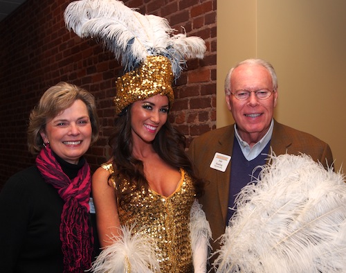 debra-dale-and-sg And you thought Home Federal was the conservative bank! Here Debra Smith and Dale Keasling, Home Federal execs, show what good sports they are!