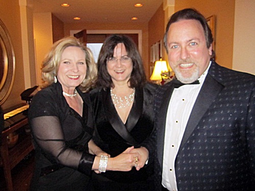 janet-bower-with-richmans Here's our hostess, Janet Bower, greeting the guests of honor.