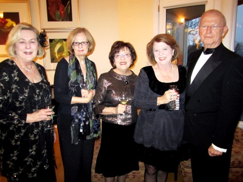 quintet1 From left, Suzanne Carriere, Jane Nerison, Jackie Wilson and Martha and Robert Breazeale