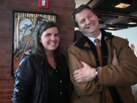 tim-and-katherine Knox County Mayor Tim Burchett with Katherine Saxon of Visit Knoxville.