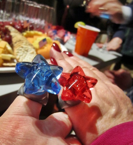 bling Mickey gave everyone a little bling as a party favor! Love.