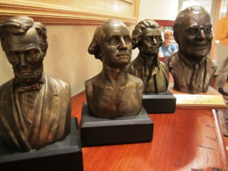 busts Presidential busts