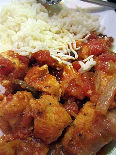 country-captain-closeup Here is a close-up. It was delicious and unusual. I think that's due to the curry it contains.
