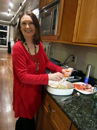gay-cooking Here is Gay, doing her thing!