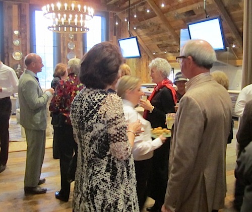 mingle The Barn at Blackberry is a beautiful place to mingle.