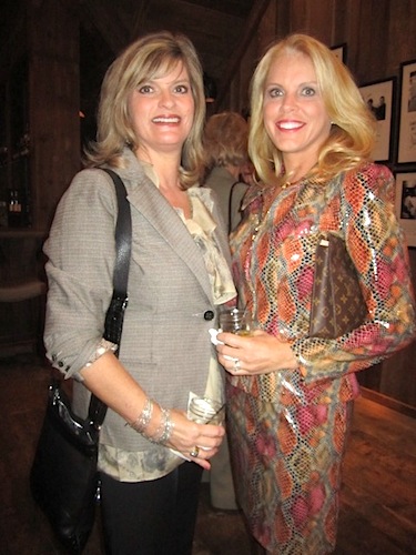 two-ladies Guests Kim Phillips, left, and Cindy Hindman