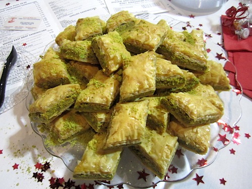 baklava The baklava wasn't bad, either!