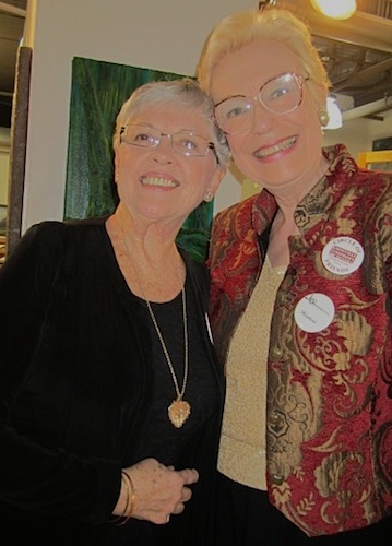 nancy-and-friend Hosts Nancy D'Andrea, left, and Elizabeth Koester.