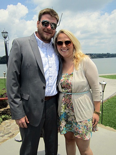 john-and-lauren Lauren Christ of Moxley Carmichael with her fiance, John Miller.