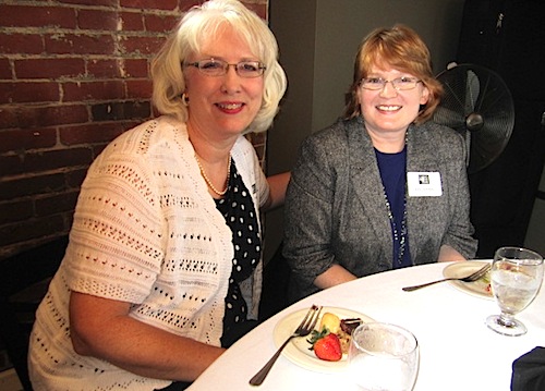 staff CBT staff members Sharon Ward, left, and Jenny Summers