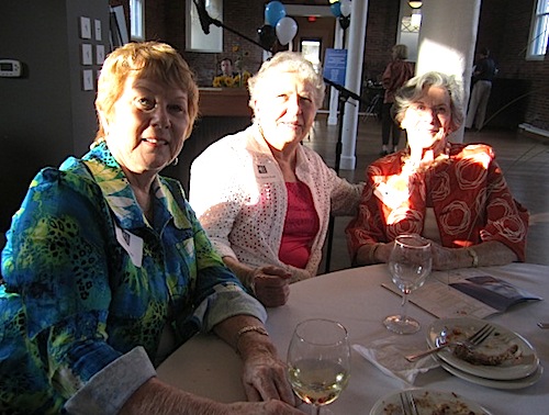 susan-greer-friend-ms-stowers From left, Susan Greer, board member Mary Stuart Neely and Sarah Stowers