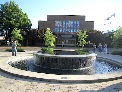clarence-brown-theatre The Clarence Brown Theatre was designed by Bruce McCarty in 1970. It is named for the Hollywood director whom Neely described as "the most generous donor in UT history."