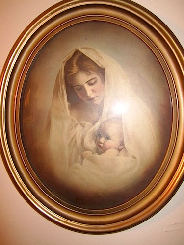 photo This photo of Mrs. Albert Hope made in the 1890s has come to be known as "the Knoxville madonna." She and her husband commissioned their nephew, Staub, to design the house.