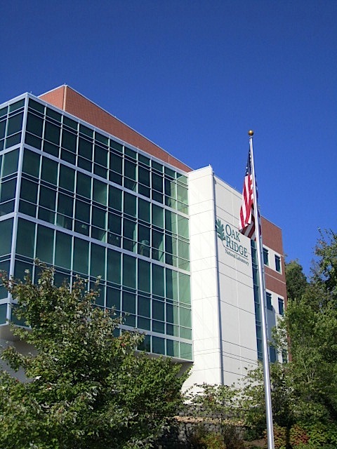 The Oak Ridge National Lab is located on a beautiful sprawling campus with lots of green space.