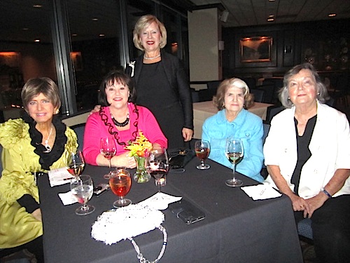 league-ladies Symphony League members, from left, Rose Mosely, Jenny Kitts, Carolyn Lawrence, Jacqueline Newman and Pat Jobe at the Symphony Gala.