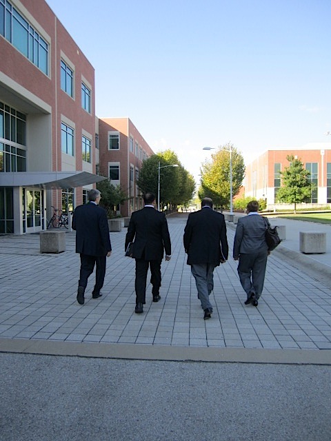 It was a beautiful autumn day, too.