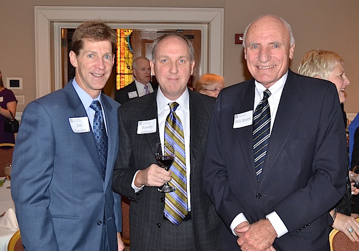 From left, Jon Lawler, Randy Gibson and Bill Arant