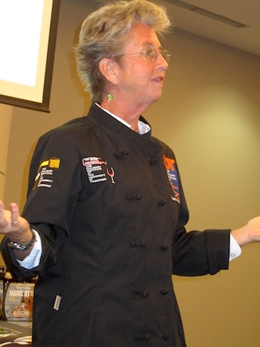 UT's Carol Costello teaching a non-credit course