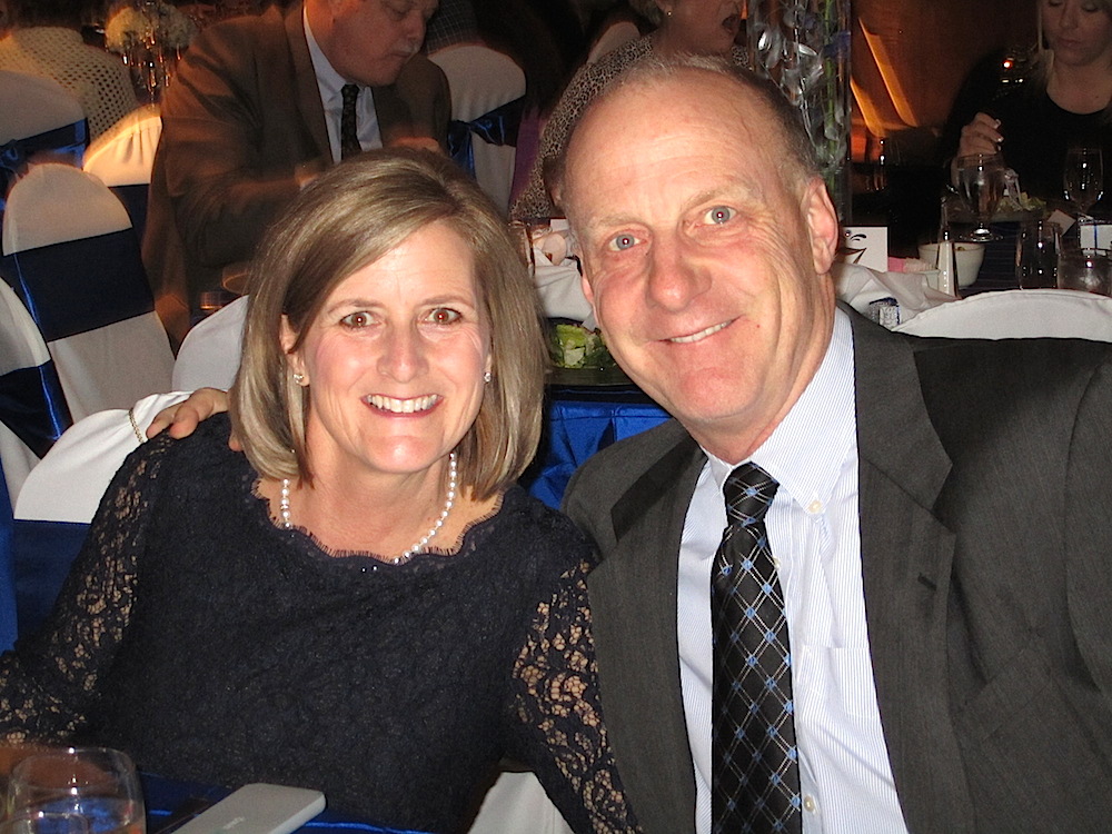 Also at our table were Tami Hartmann, formerly of Moxley Carmichael, and her hubby, Bruce.