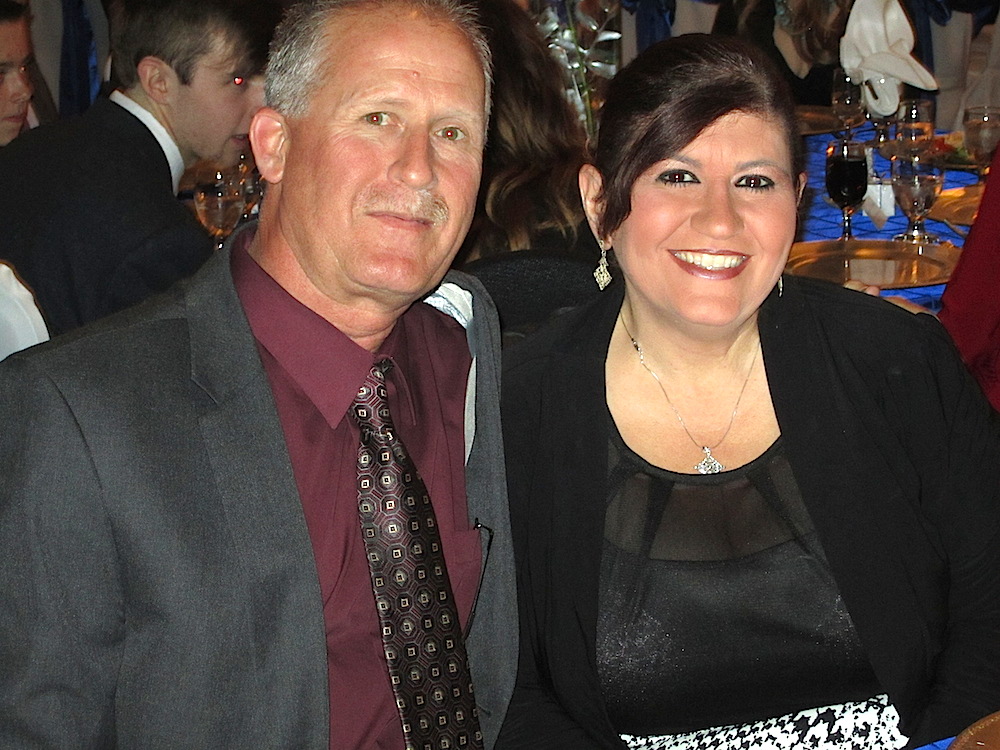 Moxley Carmichael's CFO, Shaun Fulco Hyver, with her husband, Roger Hyver.
