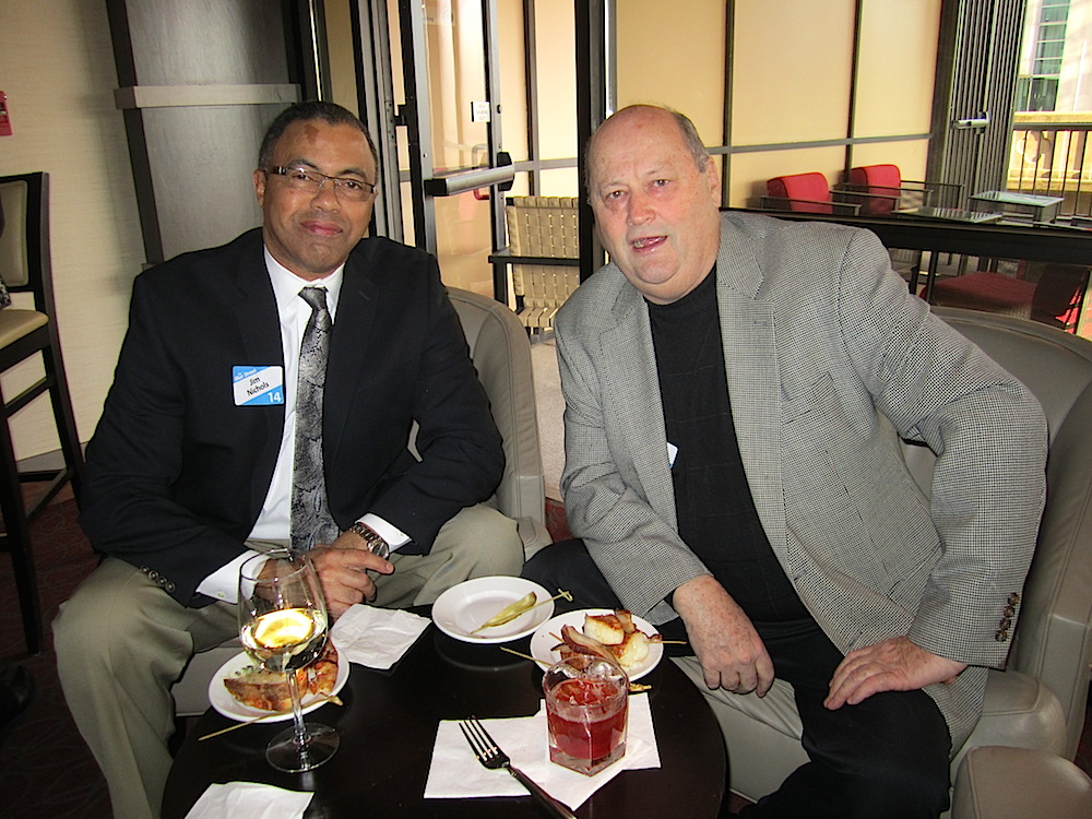 JIm Nichols and Richard Ford, who was on The Blue Streak 20 times.