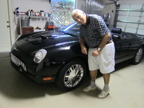 Bobby and the car he called "Baby."