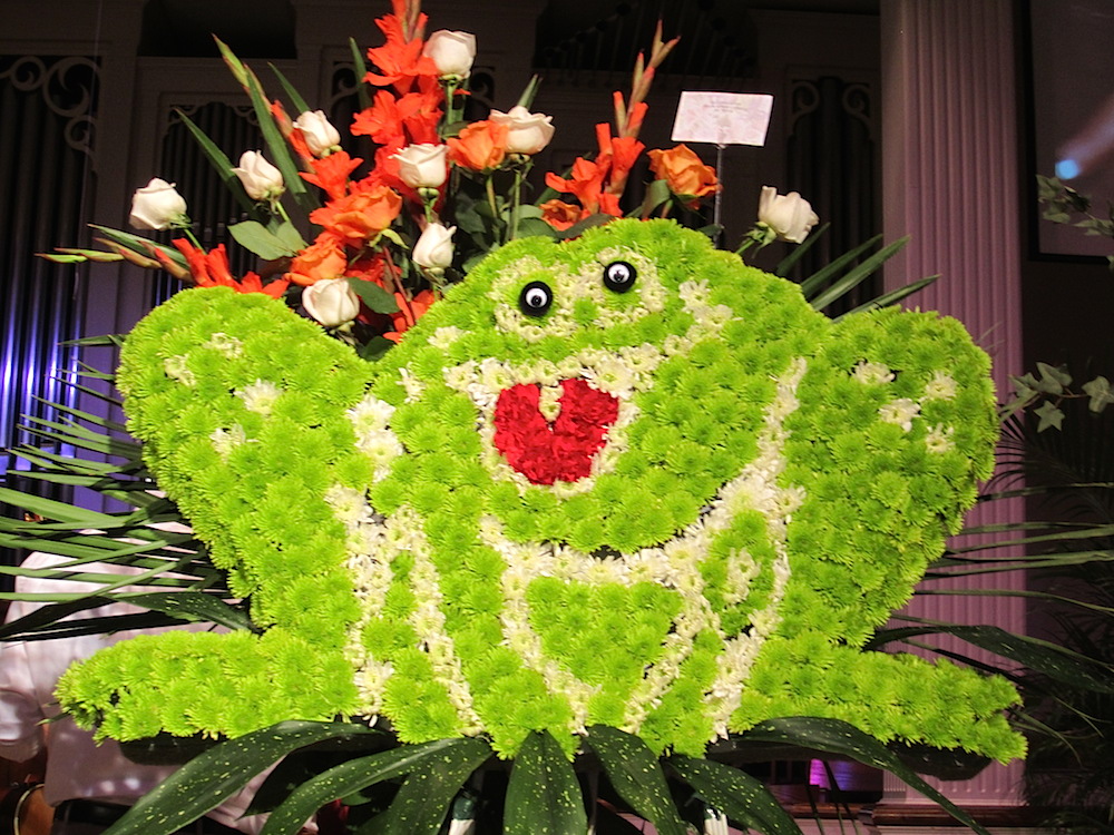 WIVK's flowers. Perfect.