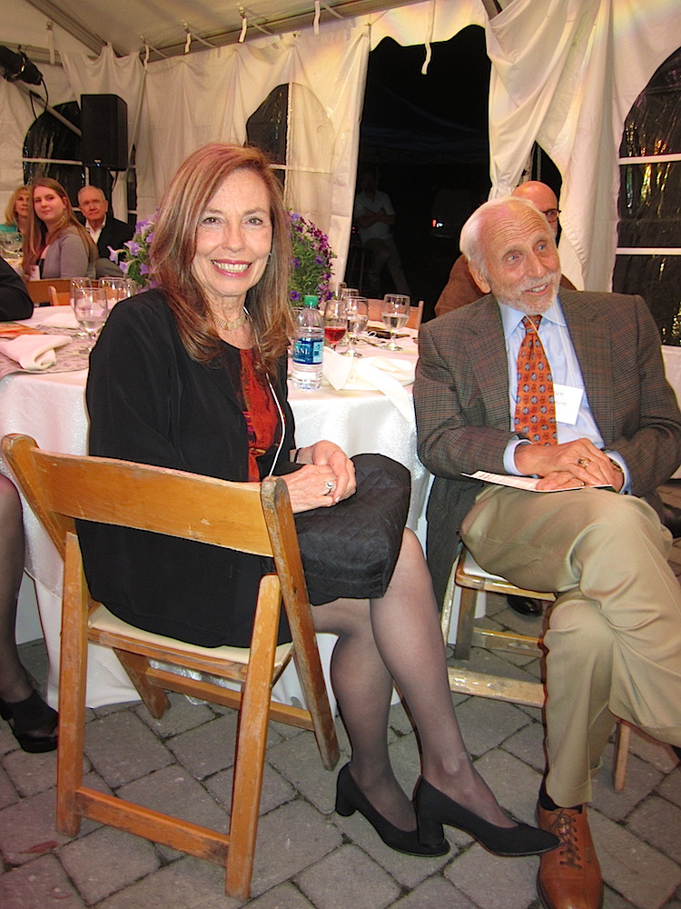 Andrea Cartwright and Dr. Alan Solomon.