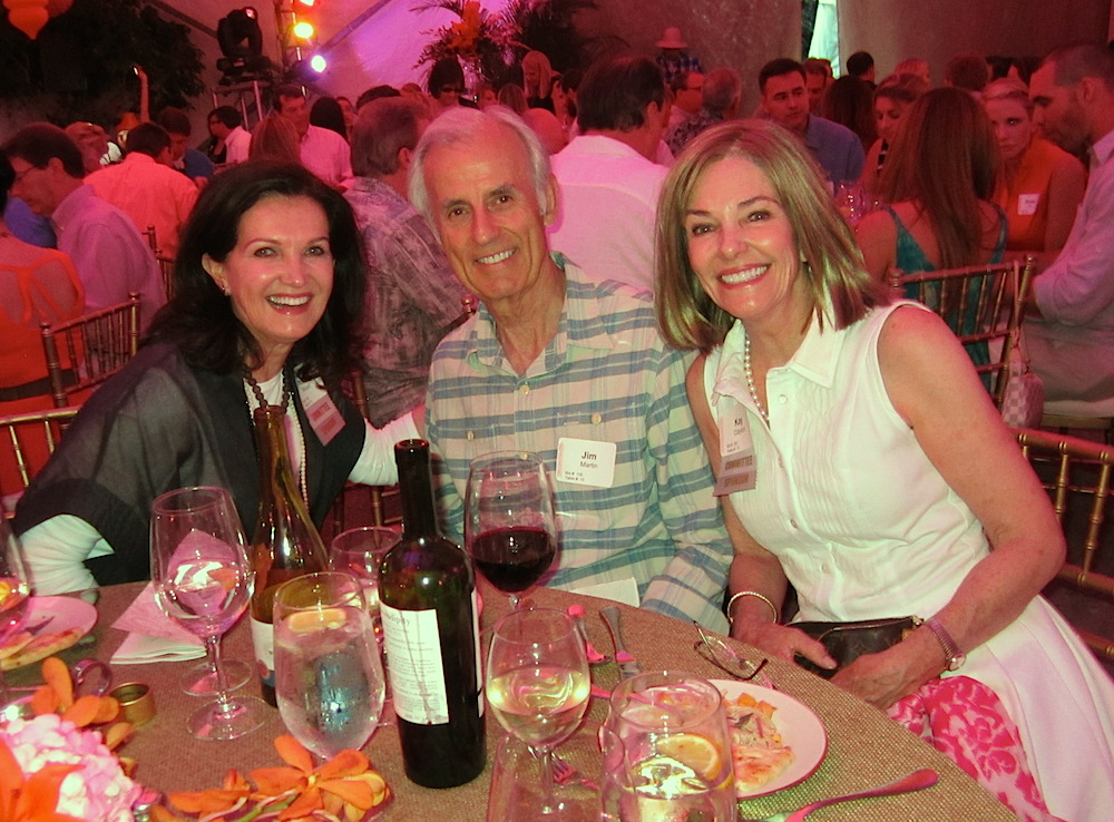 From left, Brenda Wood, Jim Martin and Kay Clayton.
