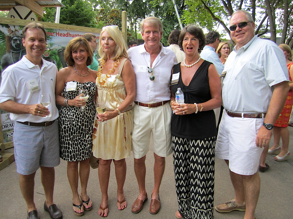 From left, Bruce and Sharon Bosse, Ruth and Joe Fielden, Sharon Pryse and Patrick Roddy.