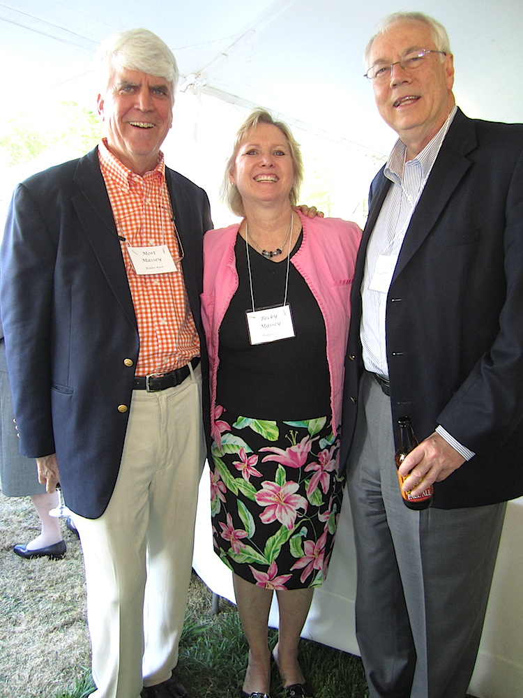 Alan, right, with Morton and state Sen. Becky Duncan Massey.