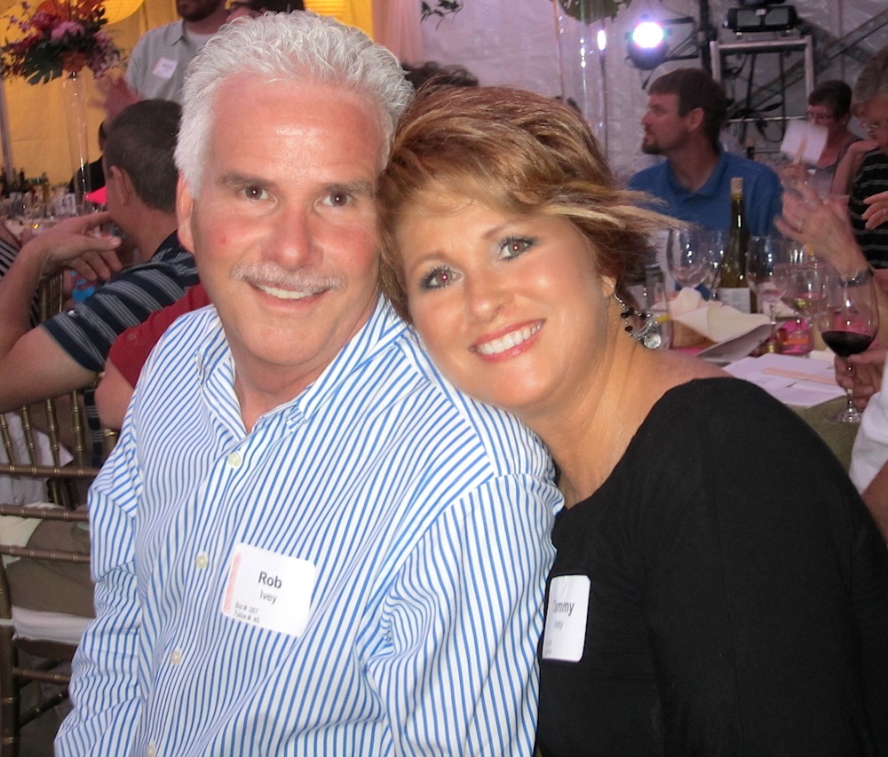 Rob and Jenny Ivey.