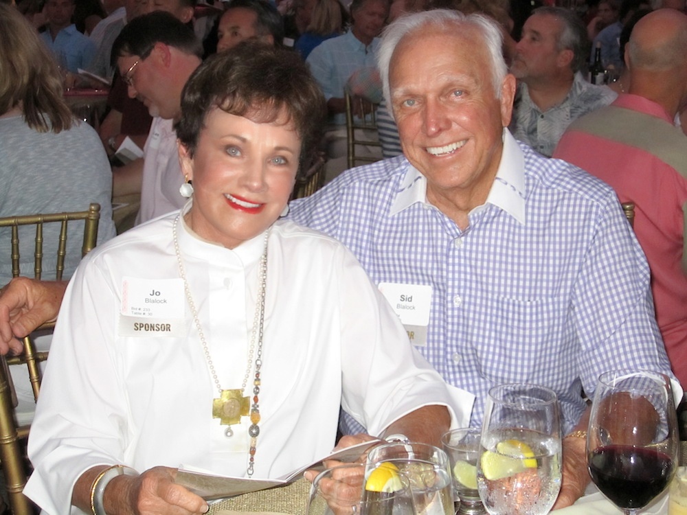 Jo and Sid Blalock.
