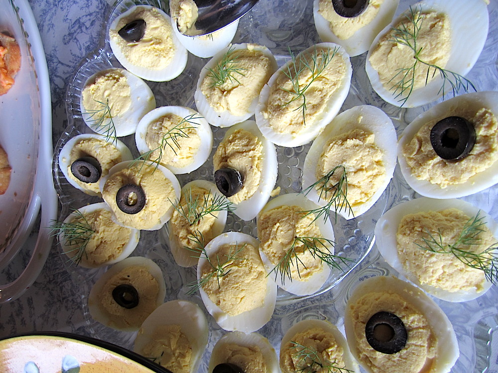 As did the deviled eggs. Yum.