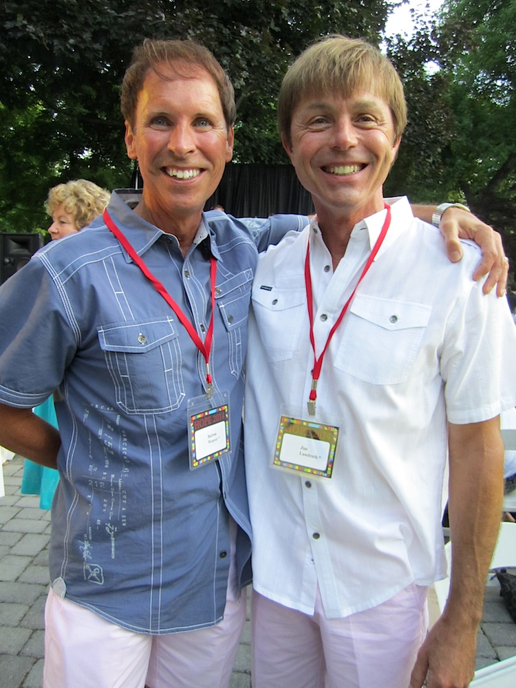 Bart Weaver, left, and Jim Landreth.