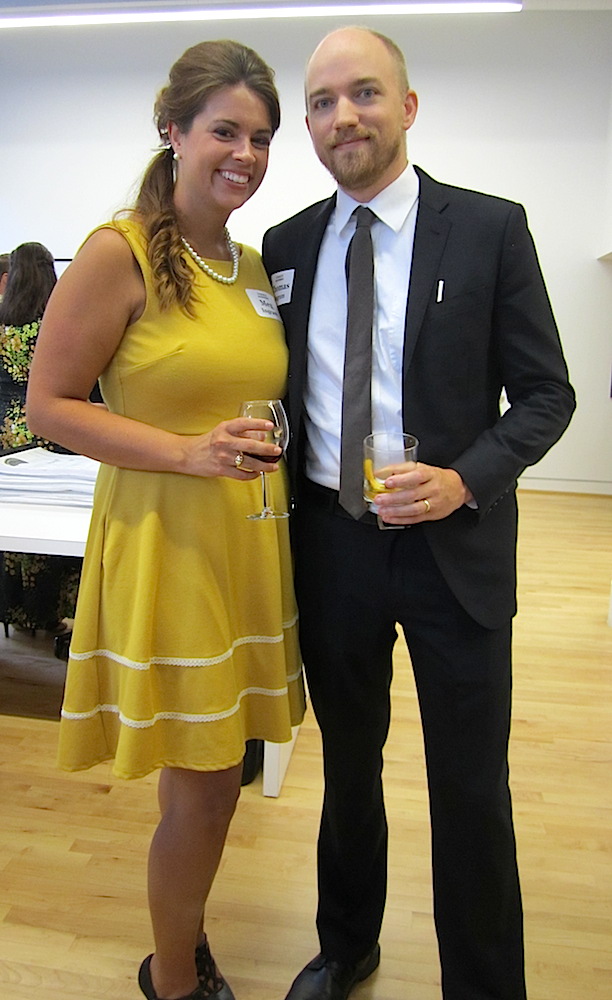 Hosts Meg and Thomas Ingram.