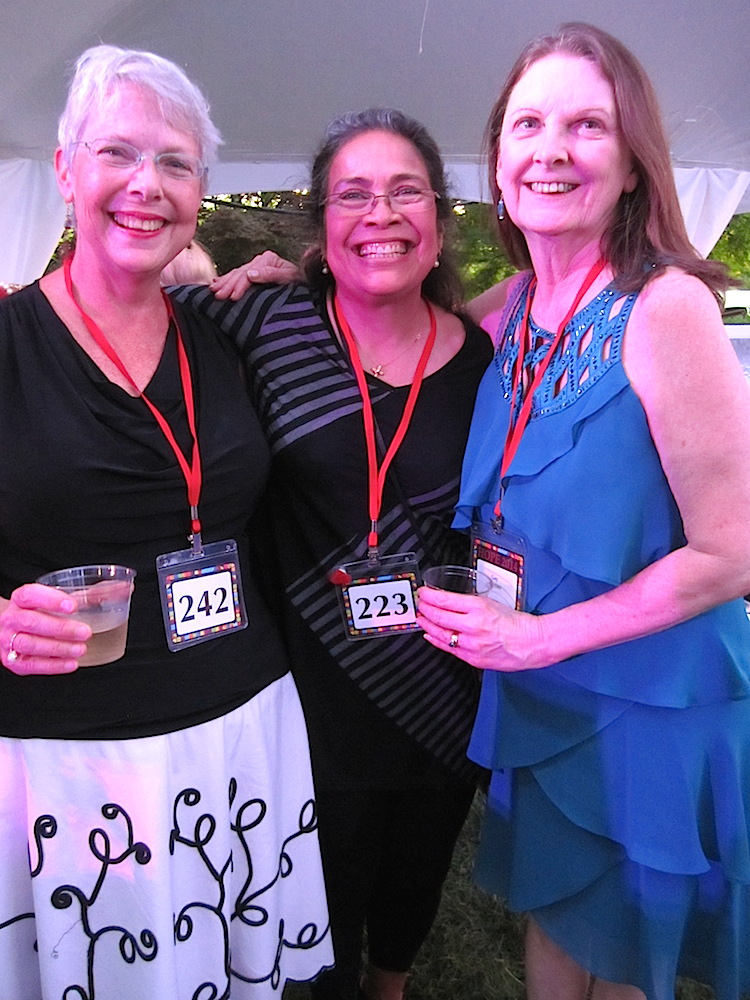 From left, Nancy Brennan Strange, Rosa Mar and Gay Lyons.
