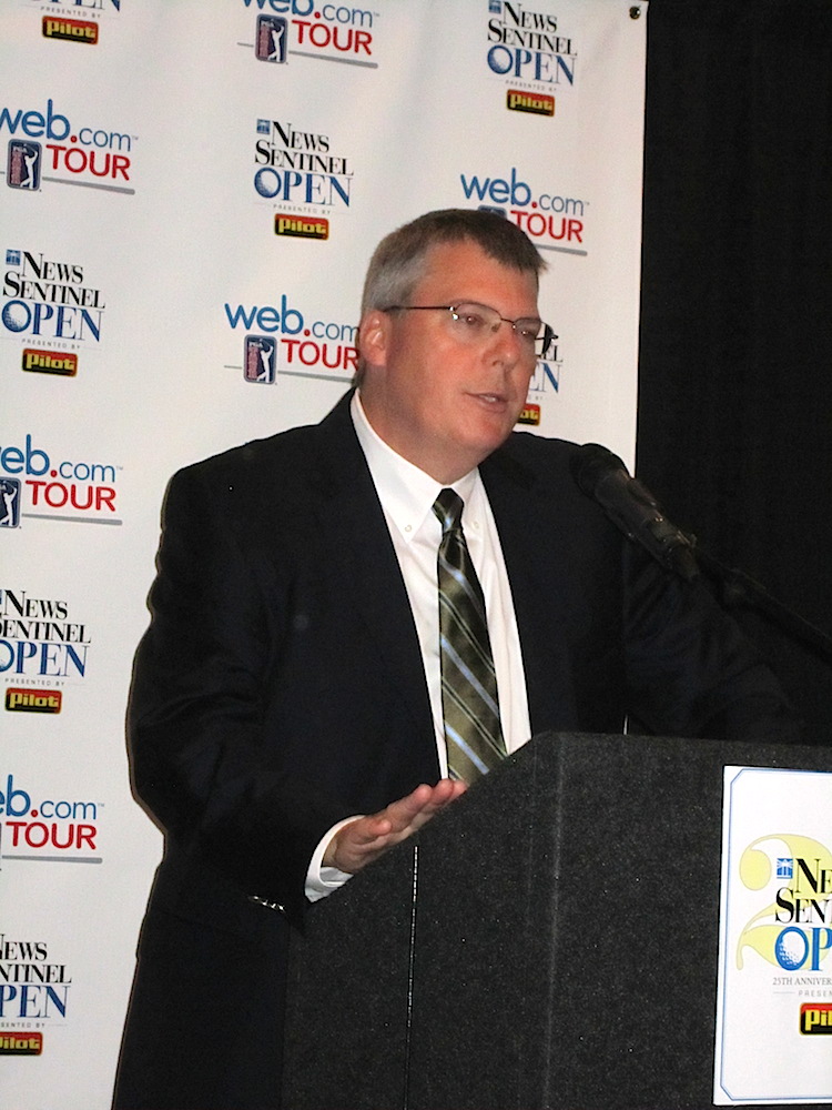 Patrick Birmingham noting the significance of Pilot's continued sponsorship.