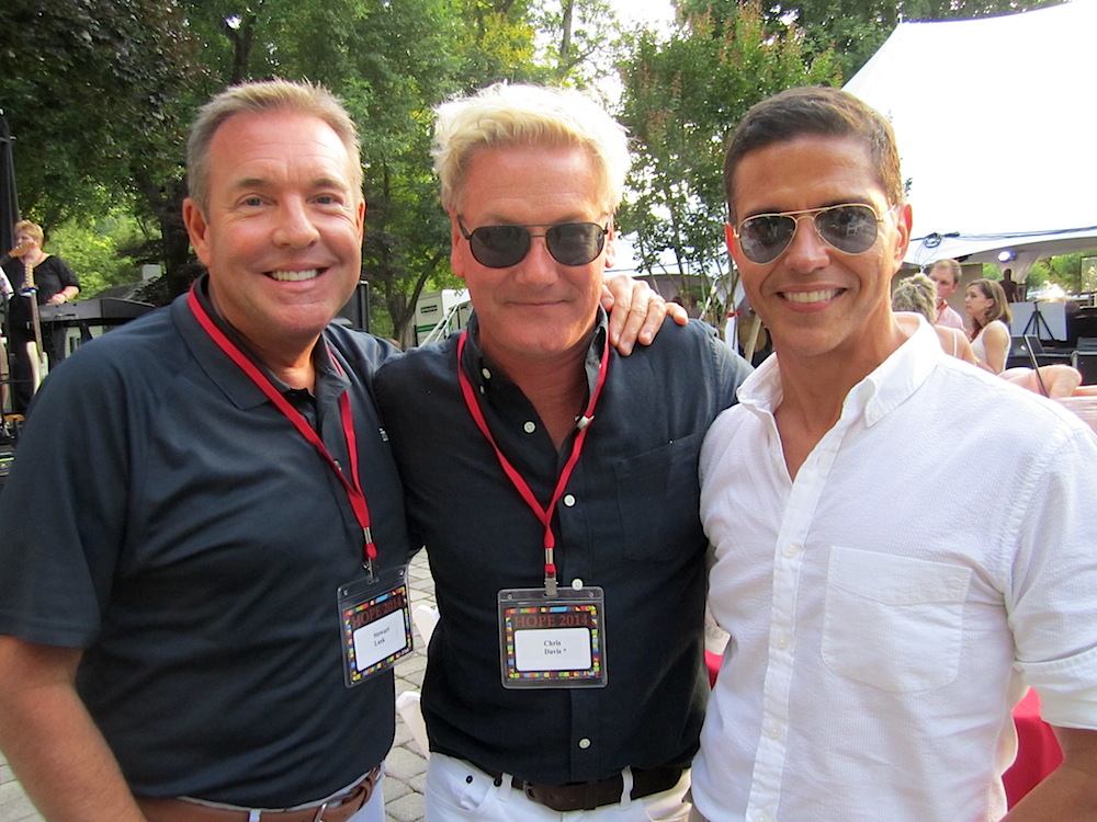 From left, Stewart Lusk, Chris Davis and Rene Yanes.