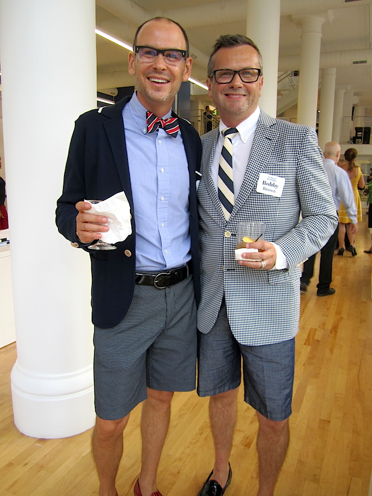 Todd Richesin, left, and Bobby Brown.