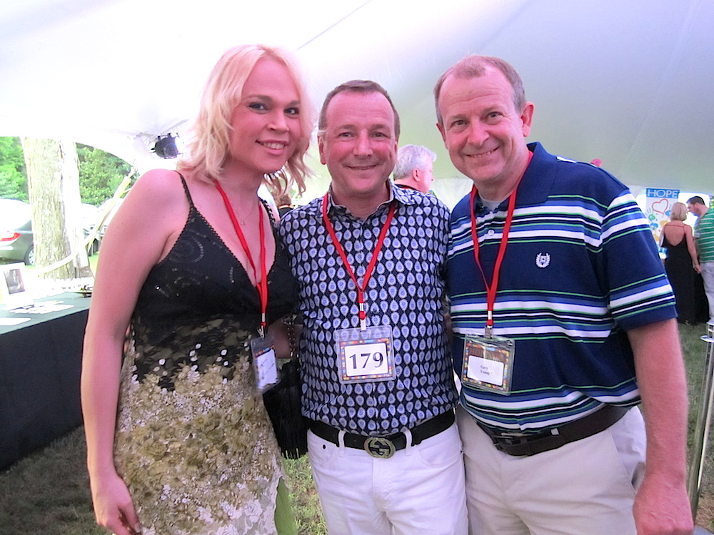 From left, Xena Wilson, Tim Holder and Gary Young. Gary is with Covenant Health.