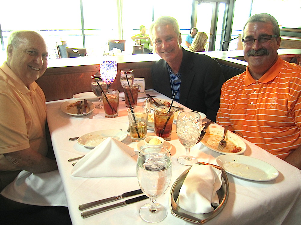 From left, John Mills of Priority Ambulance, former Knox County Mayor Mike Ragsdale, and Chuck Griffin.