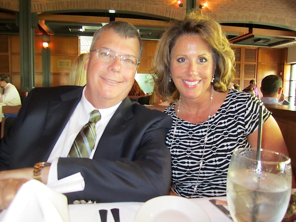 Patrick Birmingham and Debby Saraceni of Covenant Health.