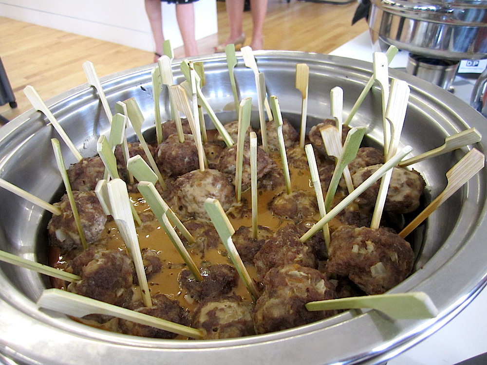 Sweedish meatballs, natch.