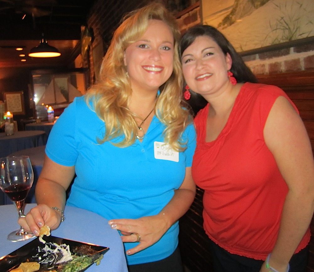 Christi McIlwain, left, and the News Sentinel's Angie Howell.