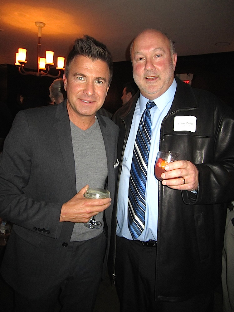 Jack Maxwell, left, with Steve Morse, director of the hospitality and tourism program in the College of Business at Western Carolina University in Cullowhee. Previously, Morse taught in the Tourism Institute at the University of Tennessee.