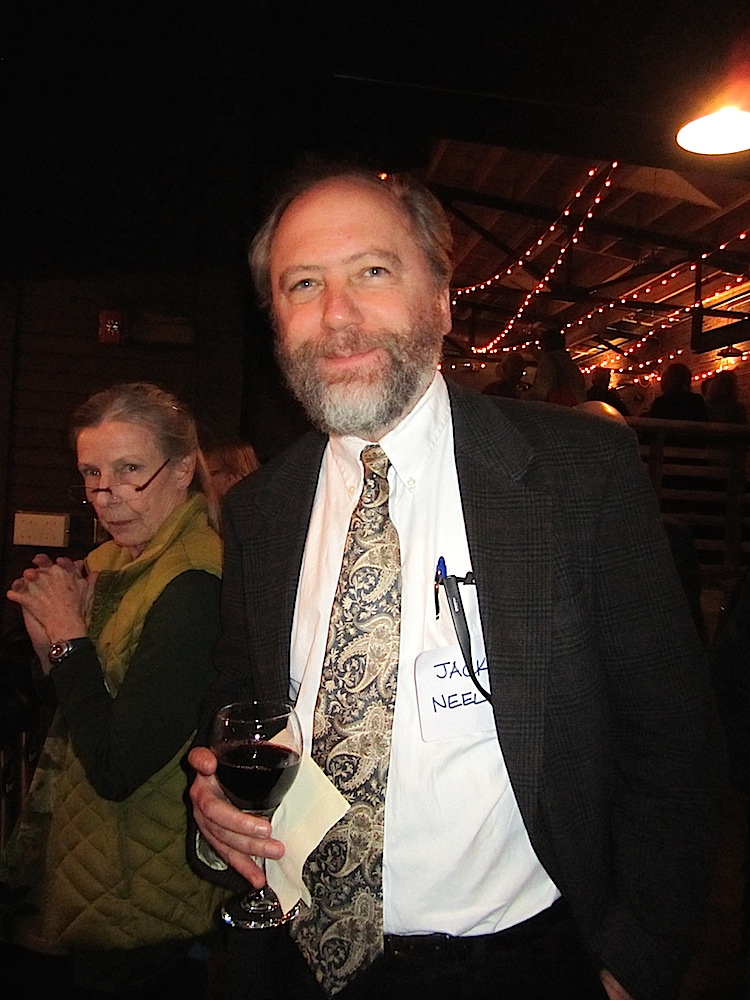 Jack Neely, executive director of The Knoxville History Project and a force behind The Knoxville Mercury, at a fundraiser for the project last month.
